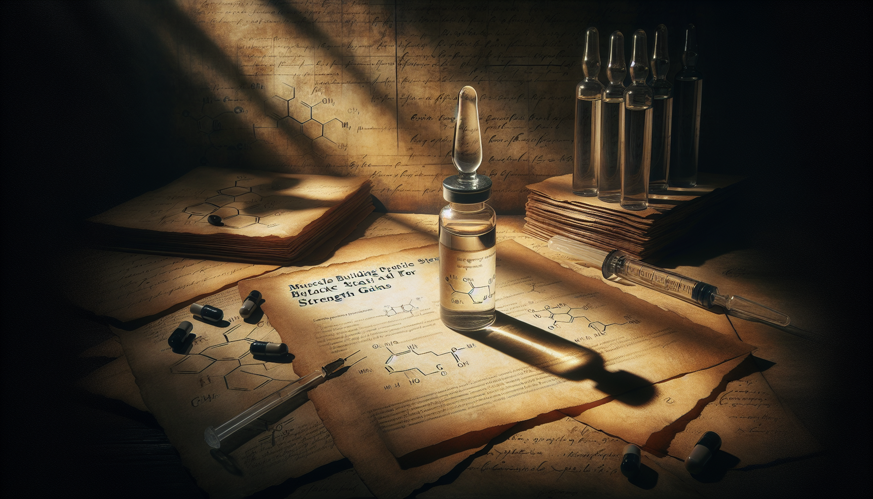 Muscle Building Peptide Stack for Strength Gains: The Ultimate Research Guide